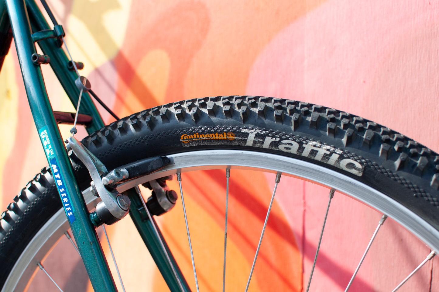 1994 Giant All Terrain Cruiser Bike, Green & Black, 50cm/Medium