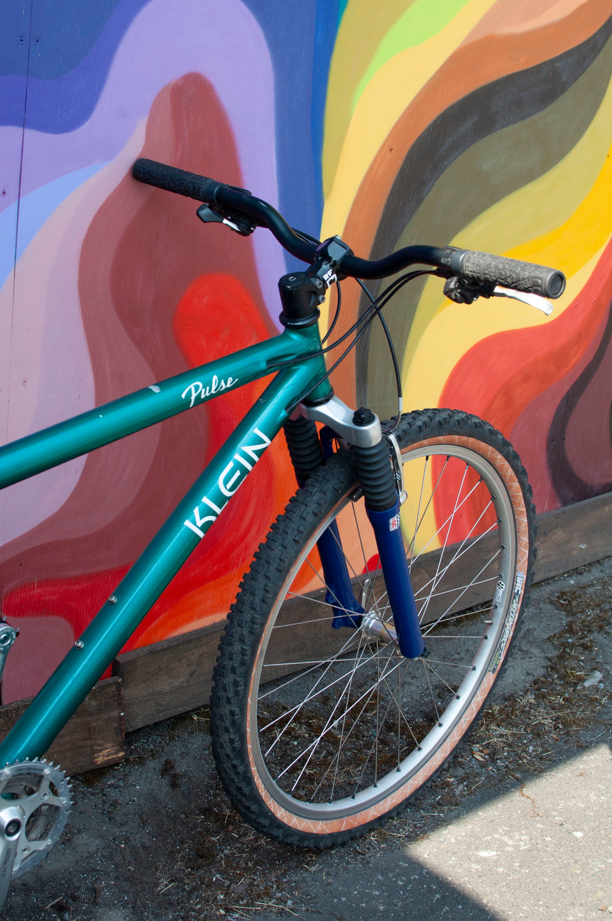 klein mountainbikes Klein Pulse Hardtail Mountain Bike, 42cm, Teal & Blue – Cycle & Coffee