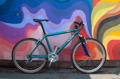 Klein Pulse Hardtail Mountain Bike, 42cm, Teal & Blue – Cycle & Coffee