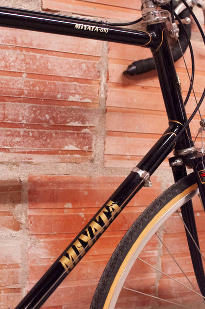 Miyata 610 Vintage Road Bike - 63 cm frame - Black
