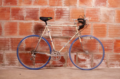 Miyata Liberty - Vintage Road Bike - white and blue - 62 cm frame