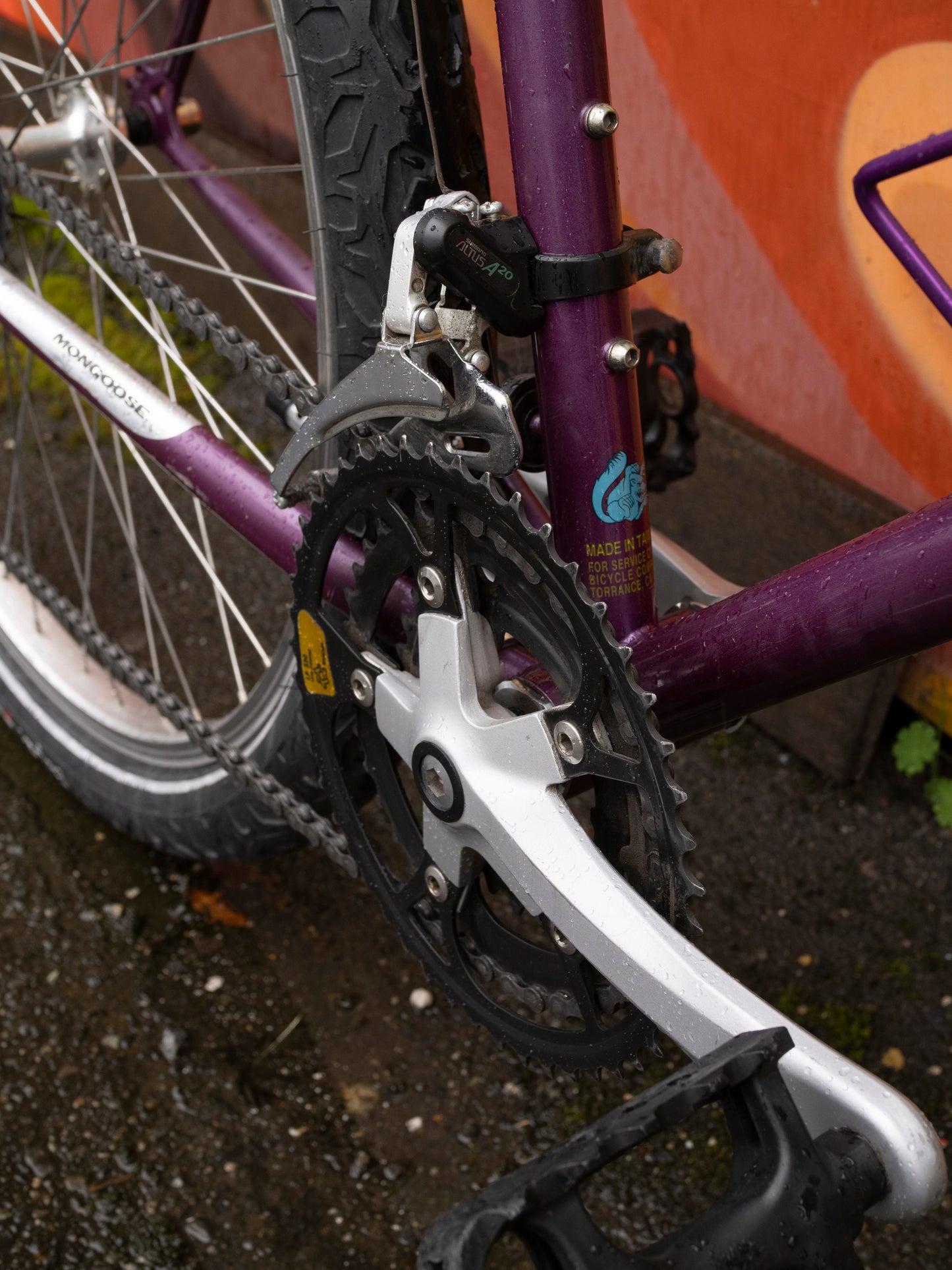 Mongoose Hill Topper 1992 MTB, Purple, 47cm, Medium