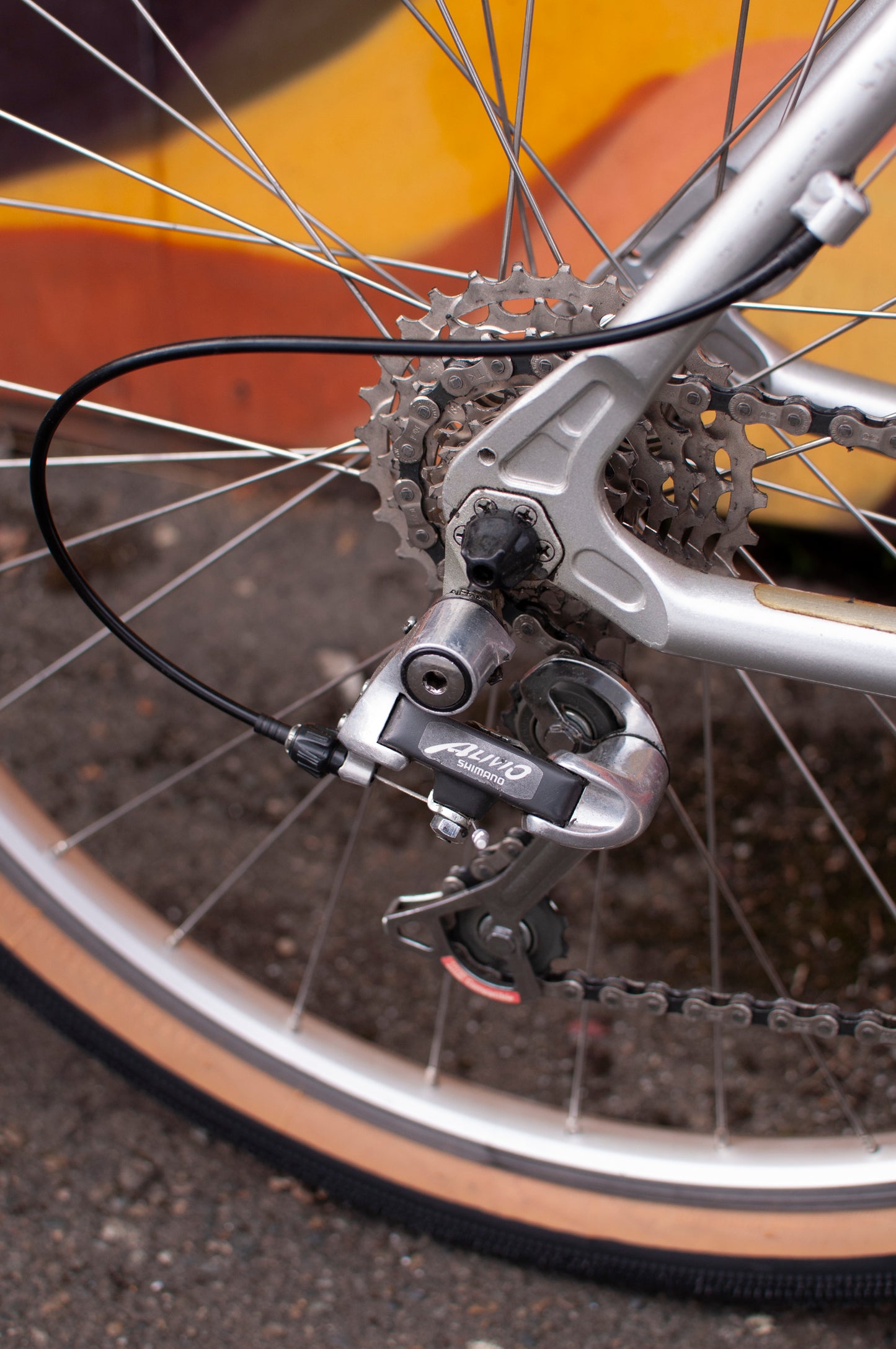 Late 90's REI Novara A7000 Aluminum All-Terrain Bike, Silver, Medium/53cm