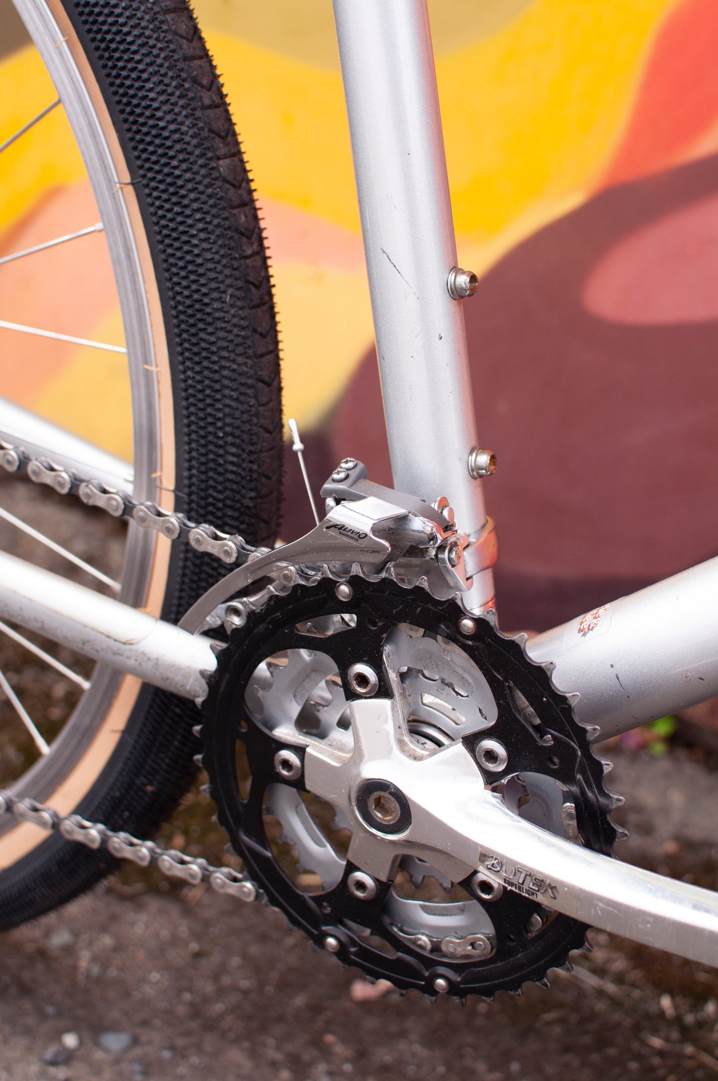 Late 90's REI Novara A7000 Aluminum All-Terrain Bike, Silver, Medium/53cm