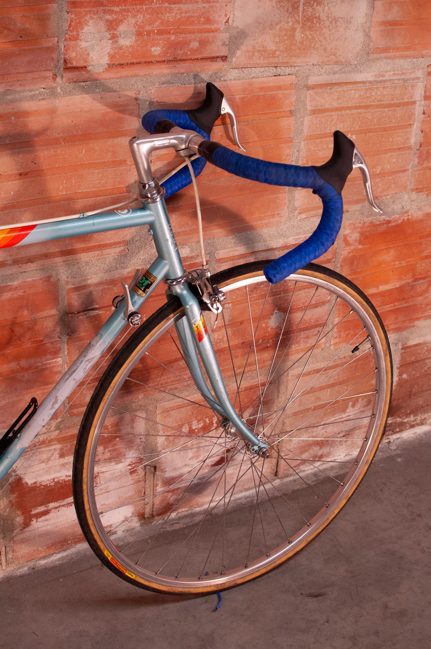 Peugeot Nice Vintage Steel Road Bike, 56cm/Large, light blue