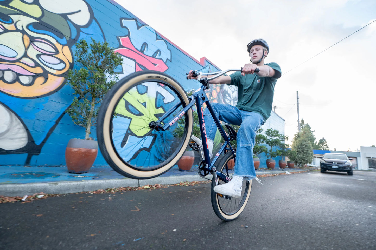 Redline SQB-26 BMX Bike, Blue