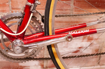 Raleigh Super Course MK II - 63cm frame - Red and white