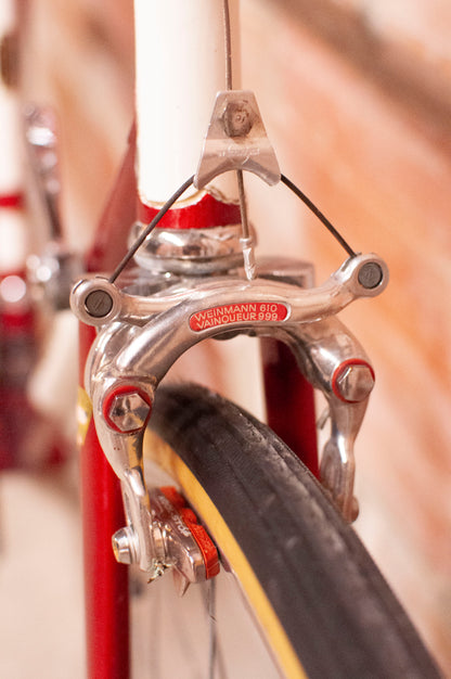 Raleigh Super Course MK II - 63cm frame - Red and white