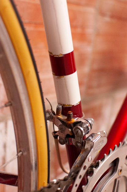 Raleigh Super Course MK II - 63cm frame - Red and white