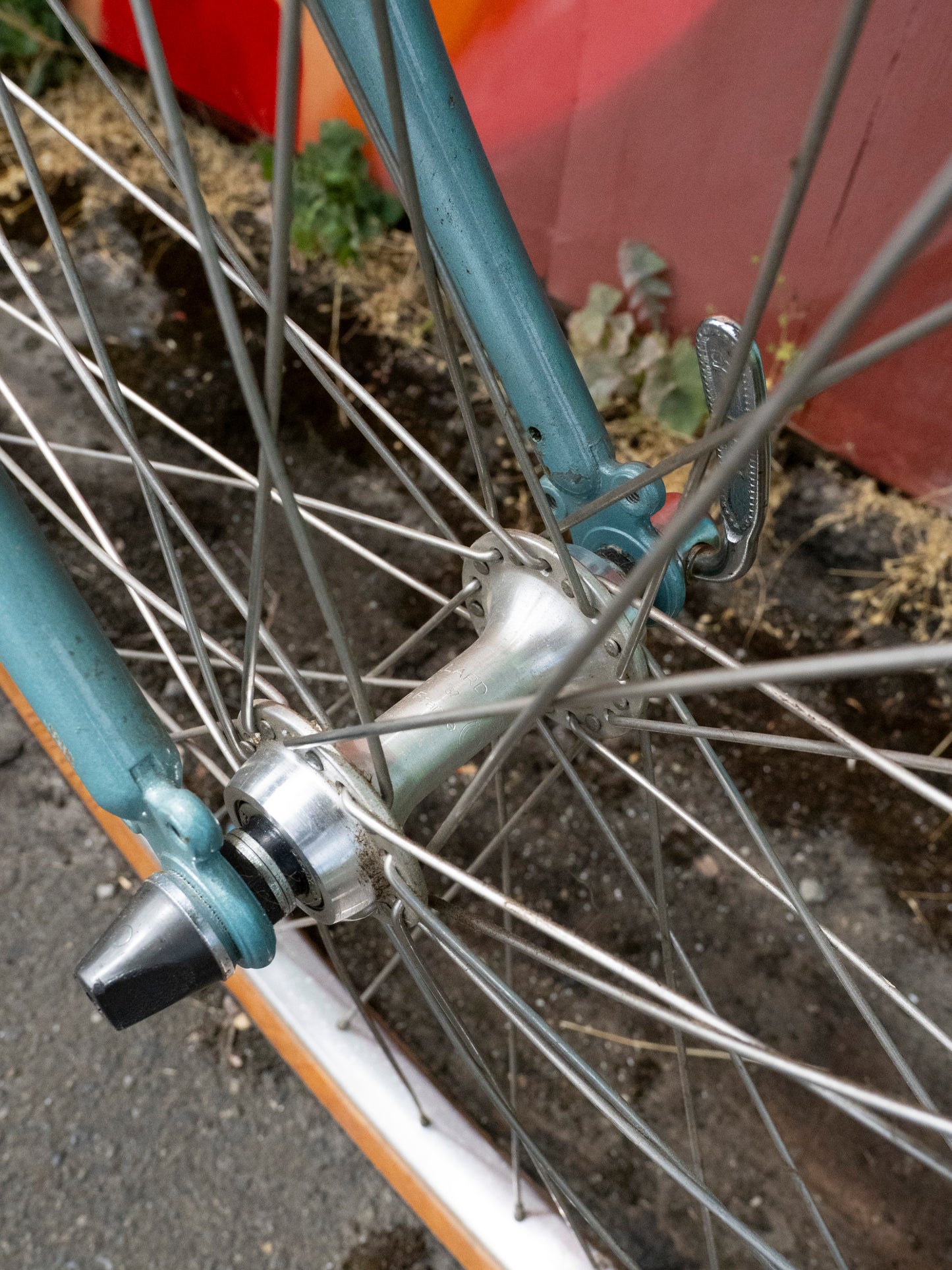 Raleigh CityLite Technium CitySport teal vintage aluminum cruiser bike, made in USA, 49cm/Small