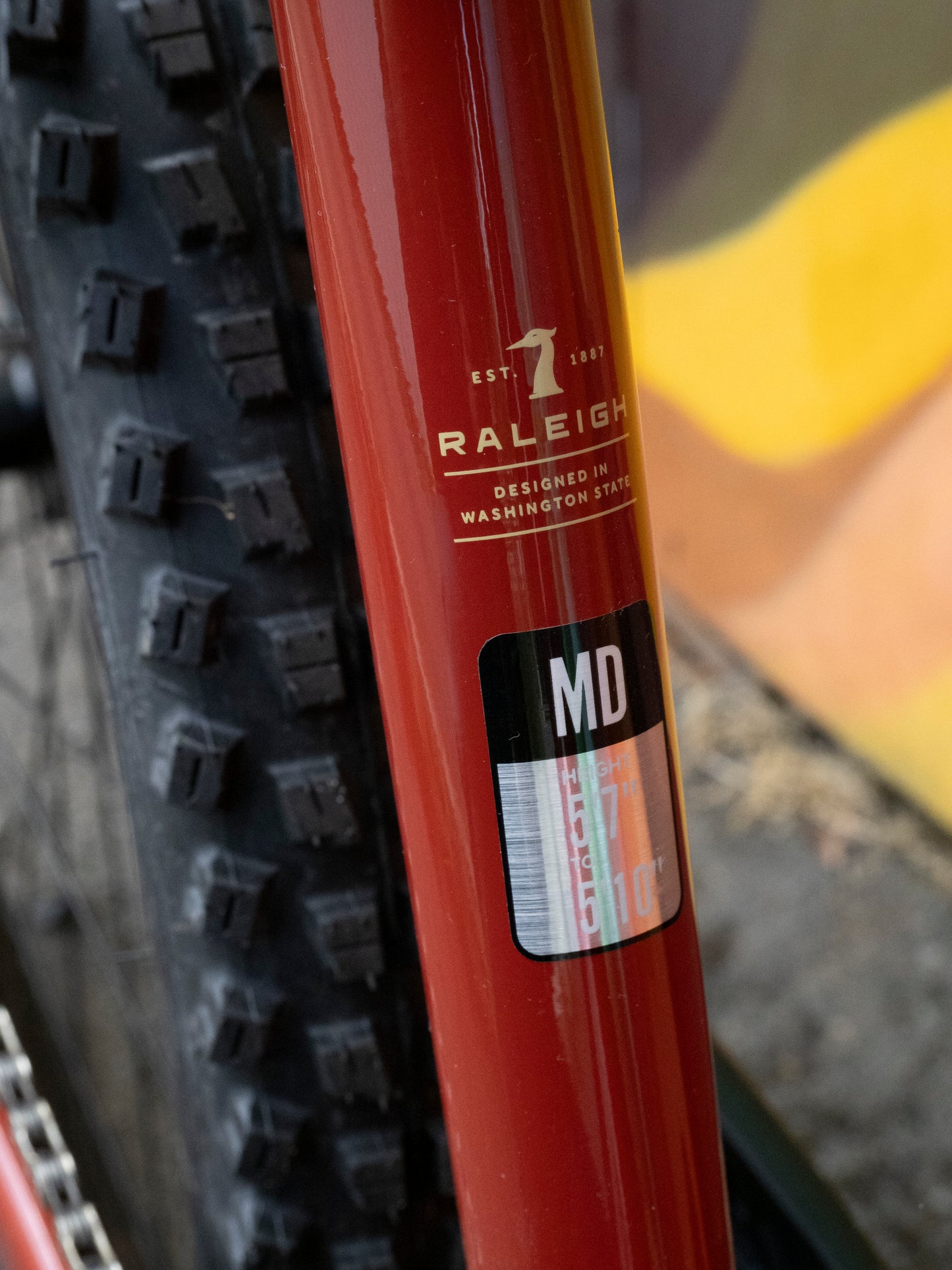 Raleigh Tokul 3 hardtail aluminum MTB, Red, Medium