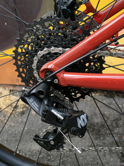 Raleigh Tokul 3 hardtail aluminum MTB, Red, Medium