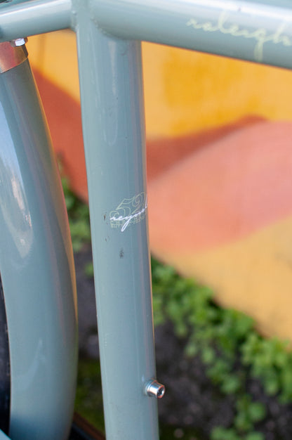 Raleigh Alley Way Dynamo-Equipped, Belt Drive Commuter Bike, Sage Green, Large