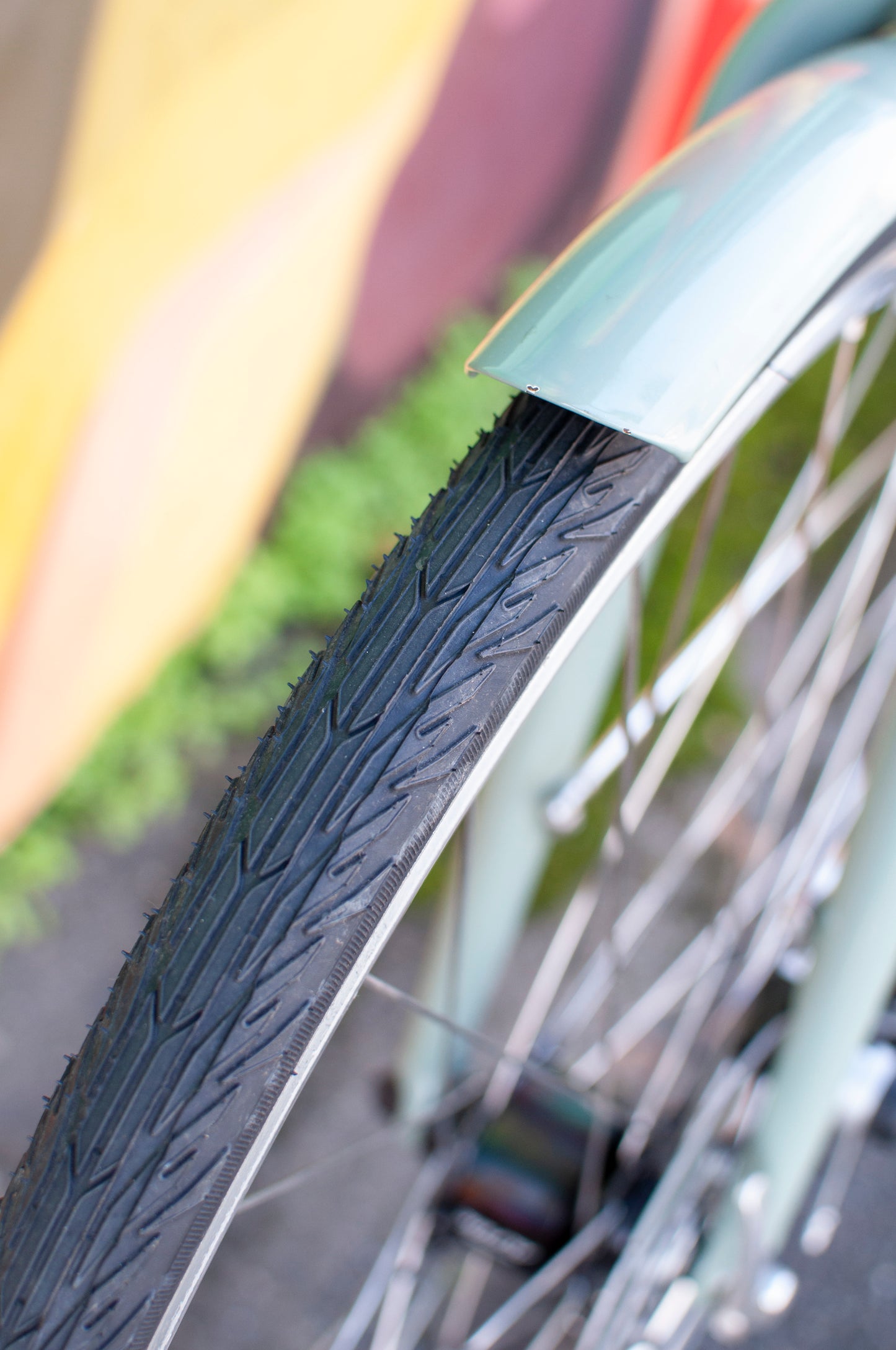 Raleigh Alley Way Dynamo-Equipped, Belt Drive Commuter Bike, Sage Green, Large