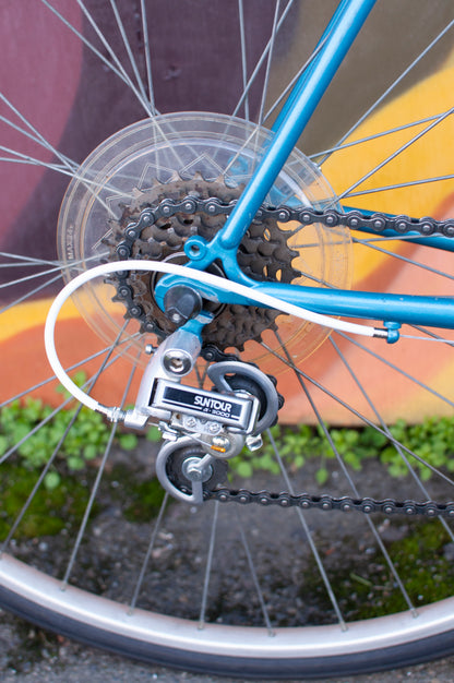 Raleigh Technium 440 USA Early 90's Lugged Aluminum Road Bike, Blue, 52cm/Medium