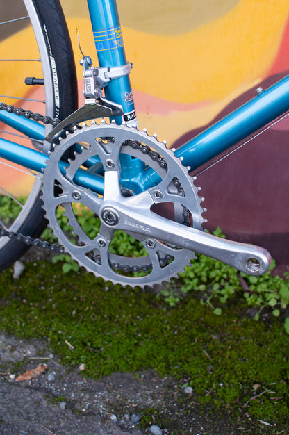 Raleigh Technium 440 USA Early 90's Lugged Aluminum Road Bike, Blue, 52cm/Medium