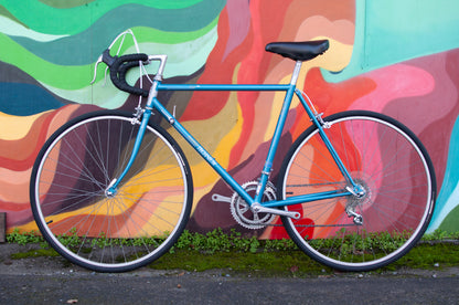 Raleigh Technium 440 USA Early 90's Lugged Aluminum Road Bike, Blue, 52cm/Medium