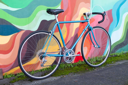 Raleigh Technium 440 USA Early 90's Lugged Aluminum Road Bike, Blue, 52cm/Medium