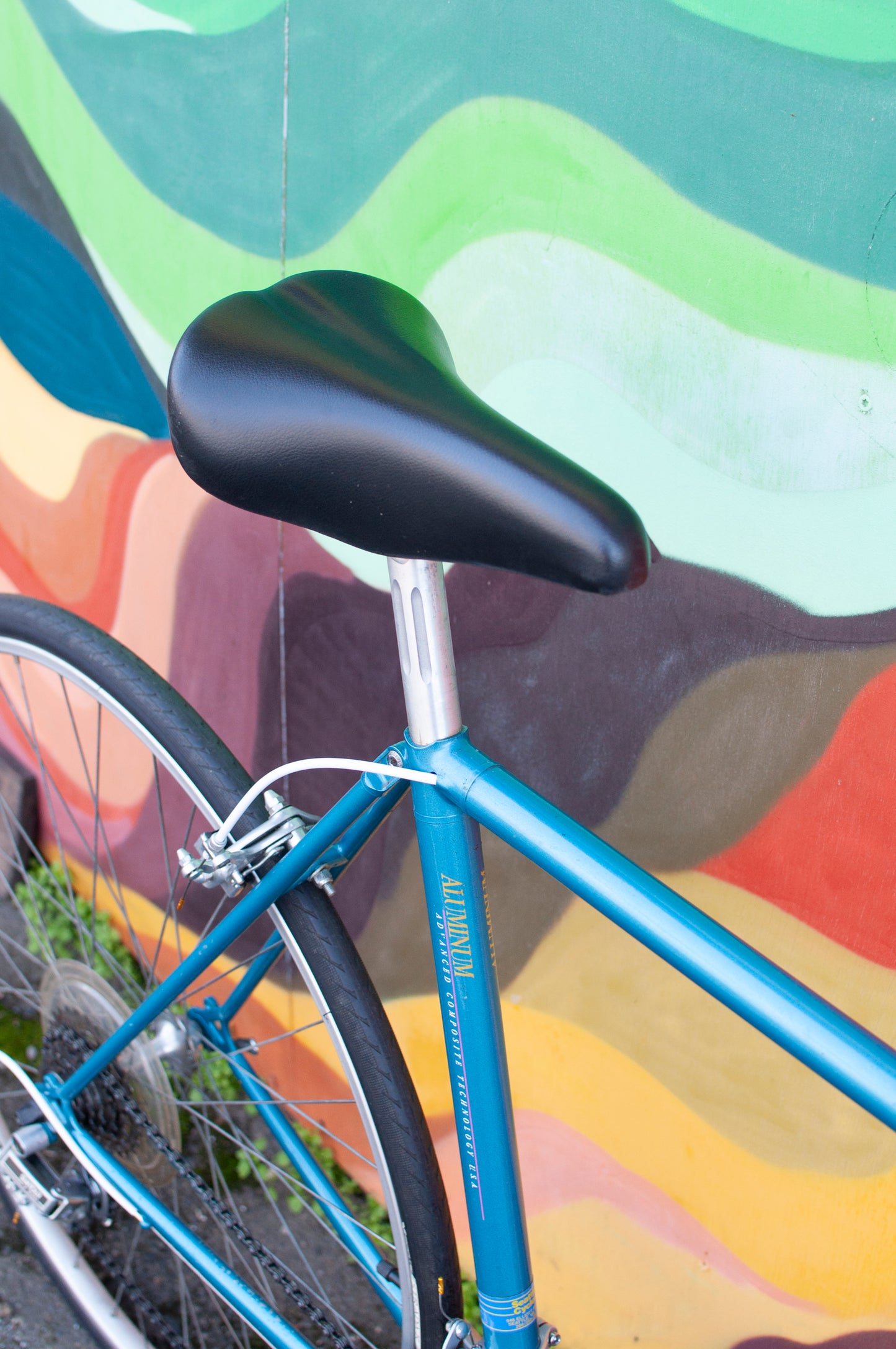 Raleigh Technium 440 USA Early 90's Lugged Aluminum Road Bike, Blue, 52cm/Medium