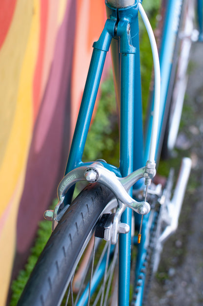 Raleigh Technium 440 USA Early 90's Lugged Aluminum Road Bike, Blue, 52cm/Medium