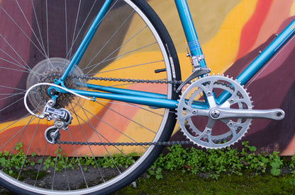 Raleigh Technium 440 USA Early 90's Lugged Aluminum Road Bike, Blue, 52cm/Medium