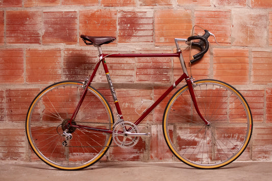 Trek 600 Vintage Road Bike - 63 cm frame - Dark Red and Grey