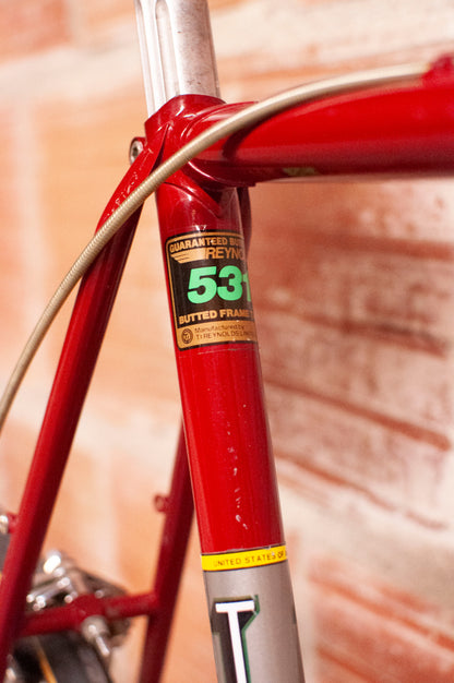 Trek 600 Vintage Road Bike - 63 cm frame - Dark Red and Grey