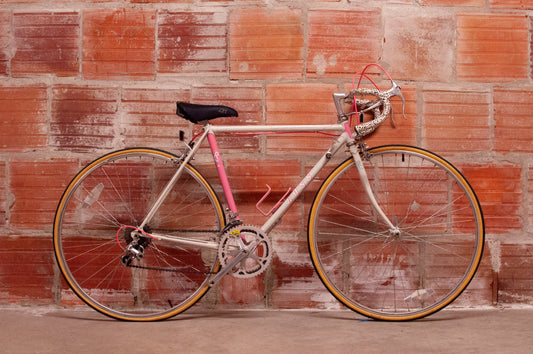 Ross Vintage Road Bike, Pink & White, 50cm/Small