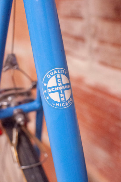 Schwinn Super Sport Vintage Road Bike - 63 cm frame - light blue