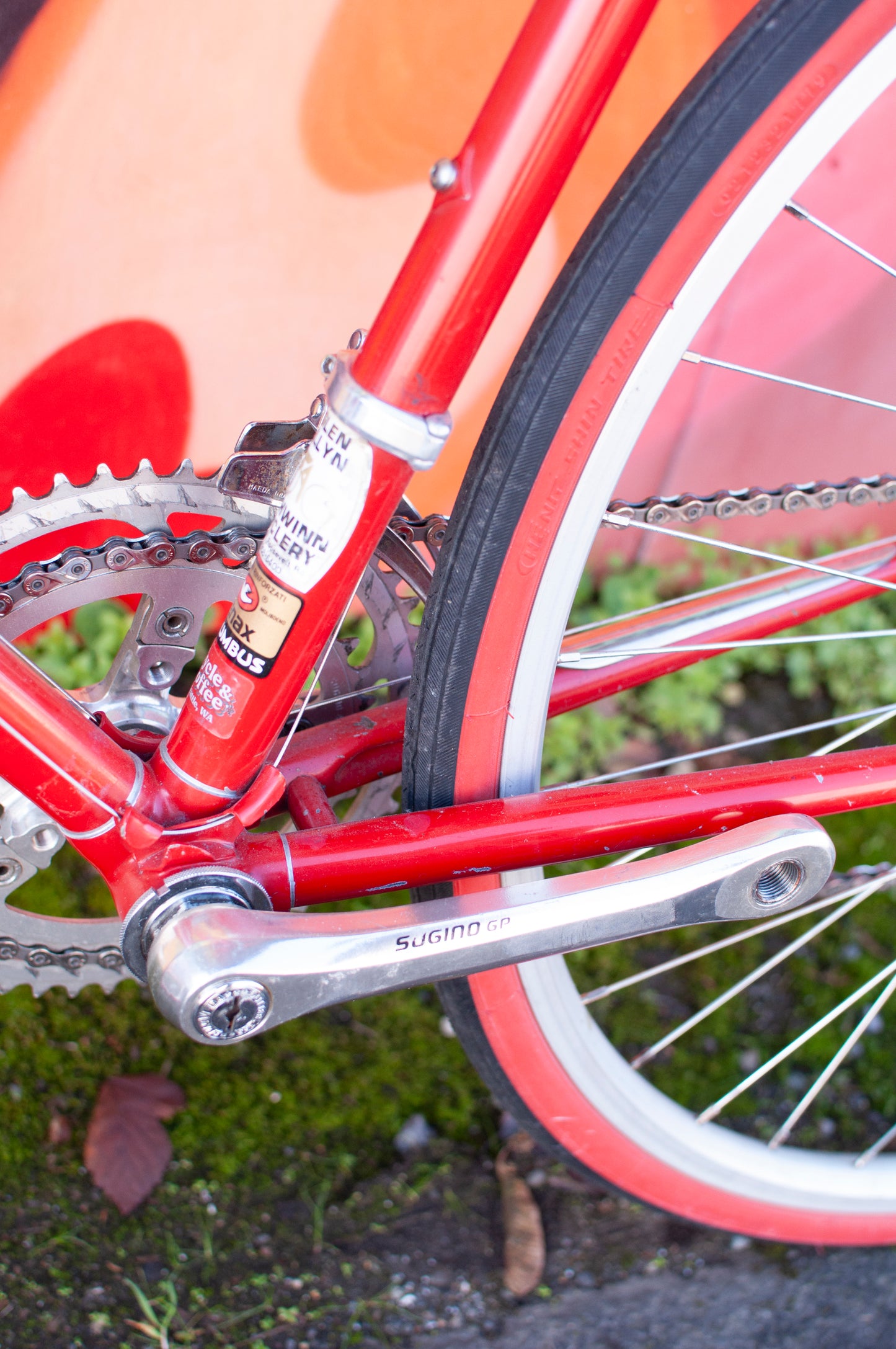 1985 Schwinn Super Le Tour Road Bike, Red, 62cm XL