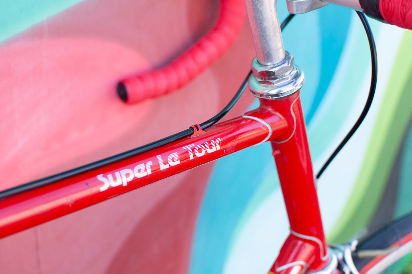 1985 Schwinn Super Le Tour Road Bike, Red, 62cm XL