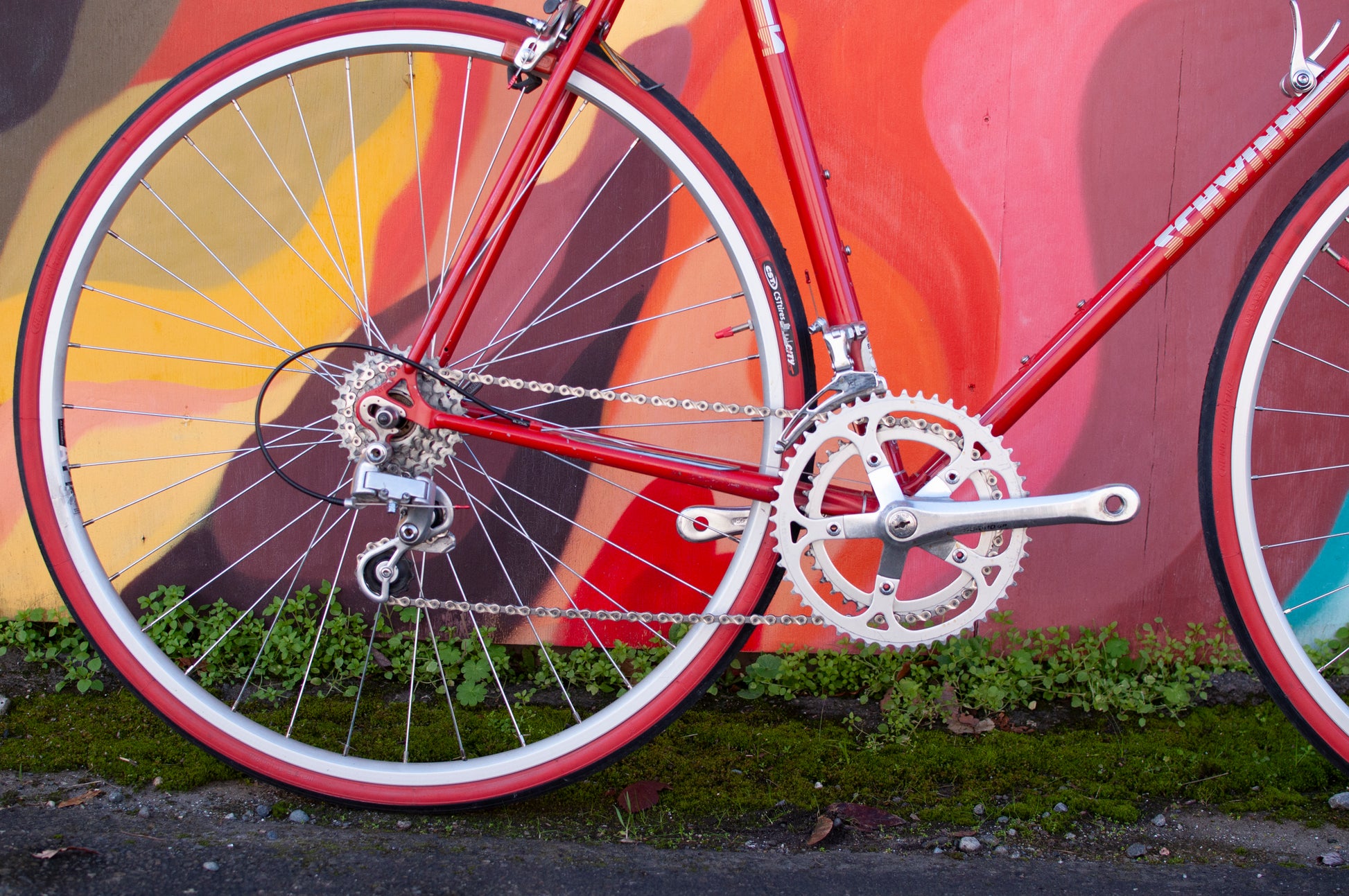 1985 Schwinn Super Le Tour Road Bike, Red, 62cm XL Cycle & Coffee 1985 Schwinn Super Le Tour Road Bike, Red, 62cm XL Cycle & Coffee
