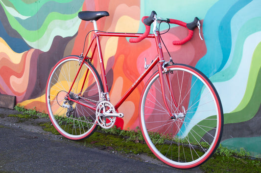 1985 Schwinn Super Le Tour Road Bike, Red, 62cm XL