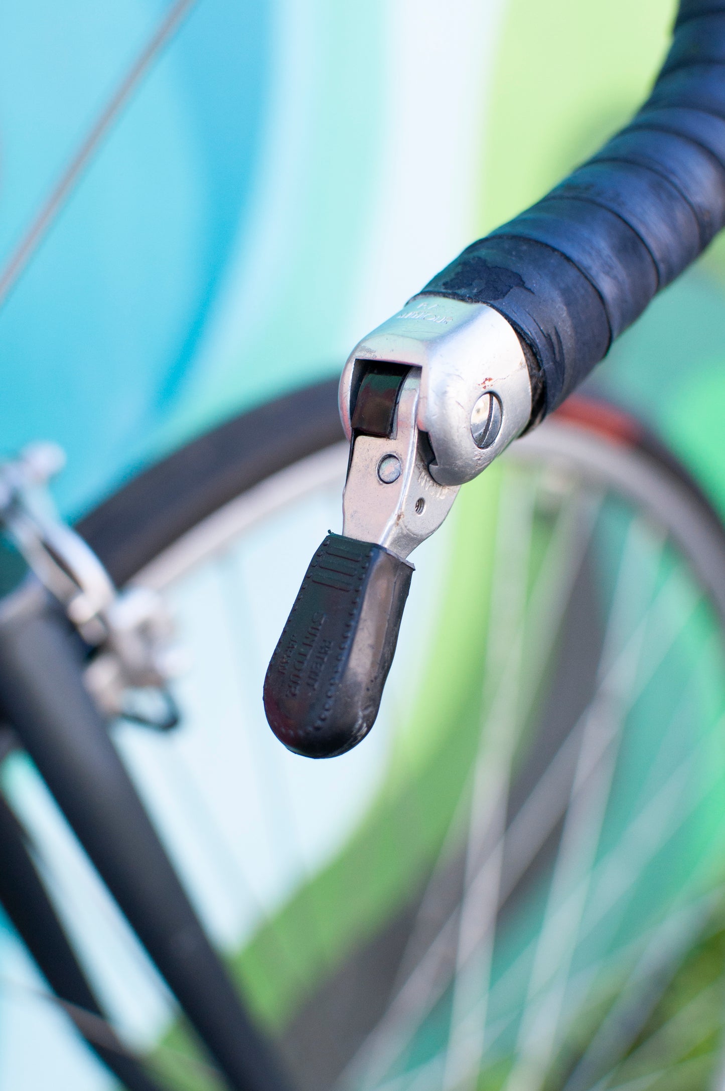 1980s Sekai Grandtour lugged steel road bike, Blue/Silver, 49cm/Medium