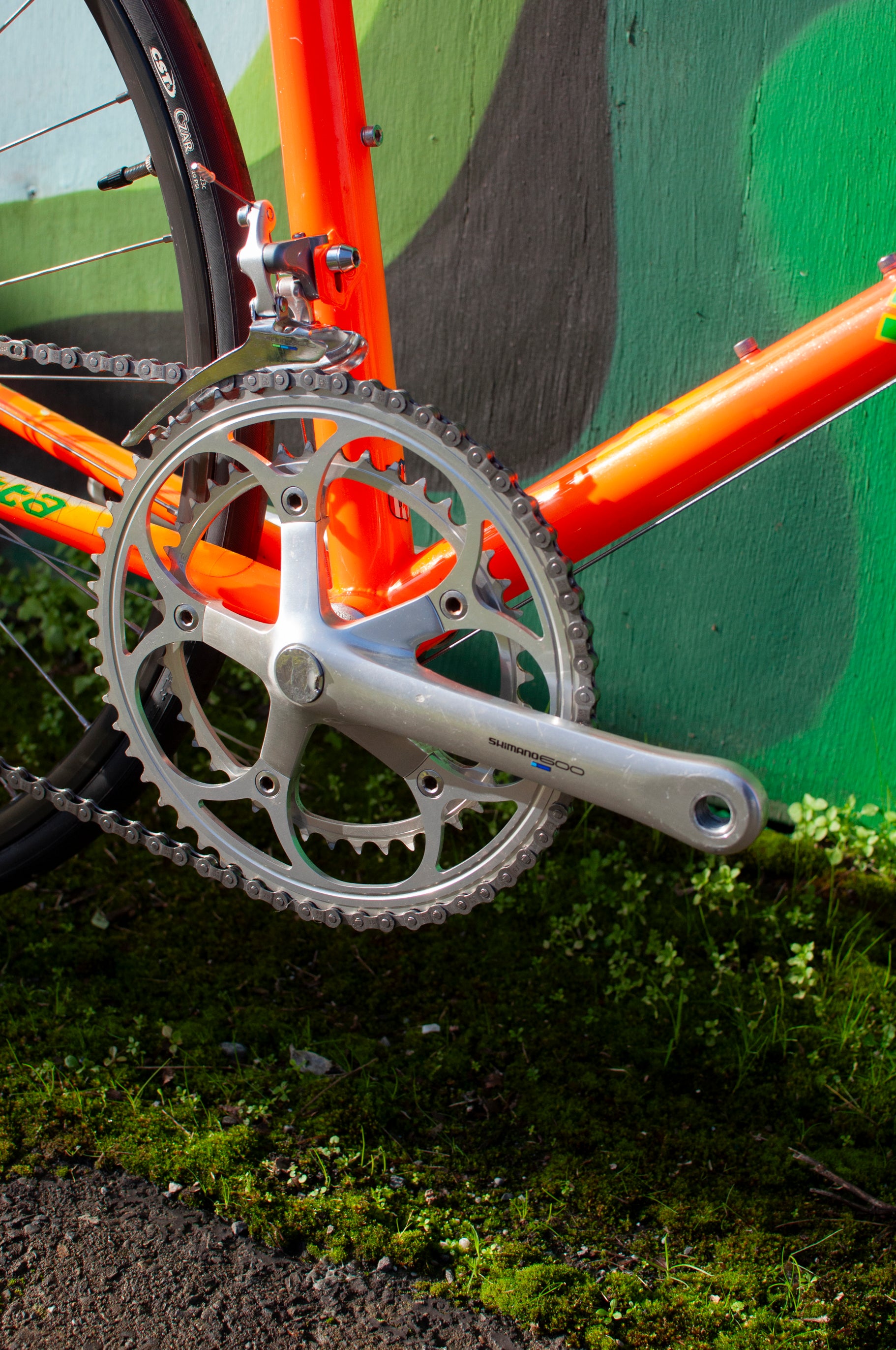 Early 90s Serotta Tri-Colorado Tange Prestige/Shimano 600 Ultegra