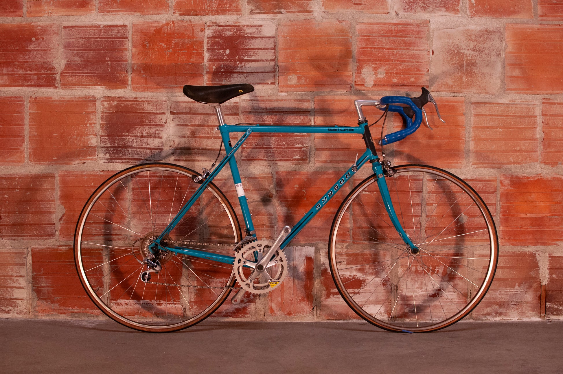 shogun rennrad Shogun Samurai Vintage Road Bike, teal, 56cm/Large – Cycle & Coffee