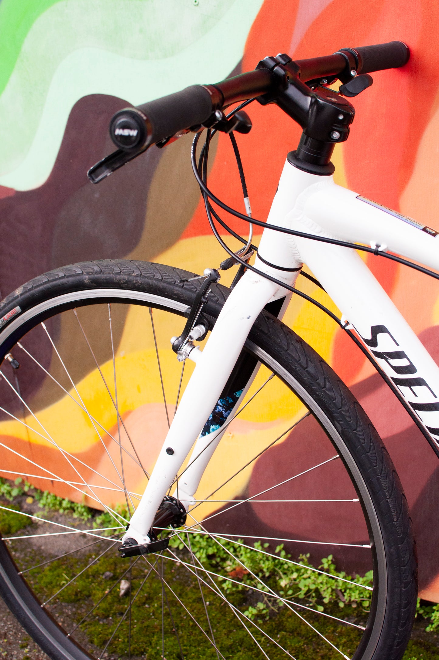 2019 Specialized Sirrus flat bar hybrid bike, White, Women's XS