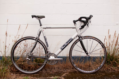 2009 Van Dessel Kermis Lightweight Vintage Road Bike, 59cm, Silver, Navy & Carbon