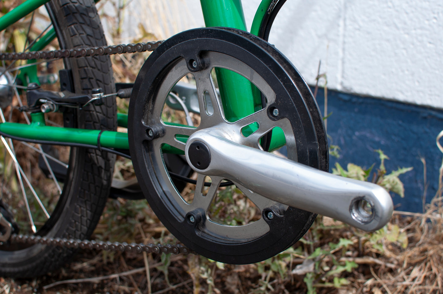 Bike Friday OSATA adjustable size mini velo, green, made in Eugene, OR