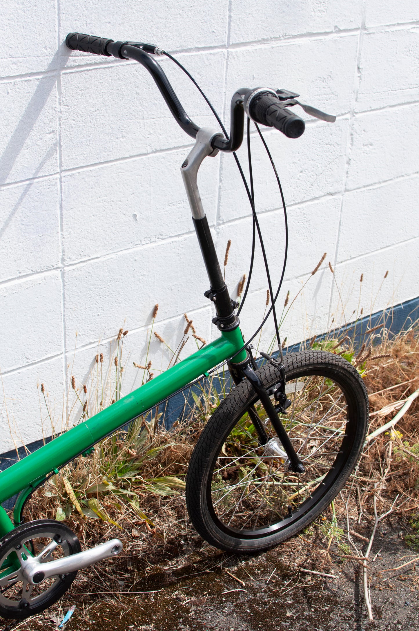 Bike Friday OSATA adjustable size mini velo, green, made in Eugene, OR
