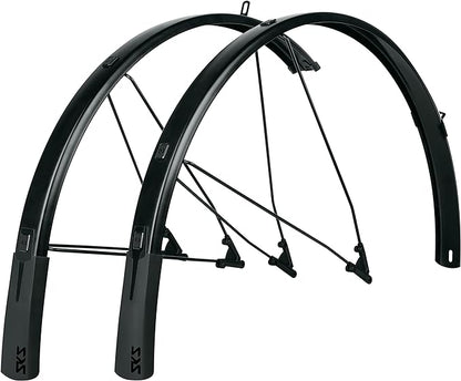 SKS Bluemels Aluminum Plastic Fenders, Black, for 28" x 28-38mm tires