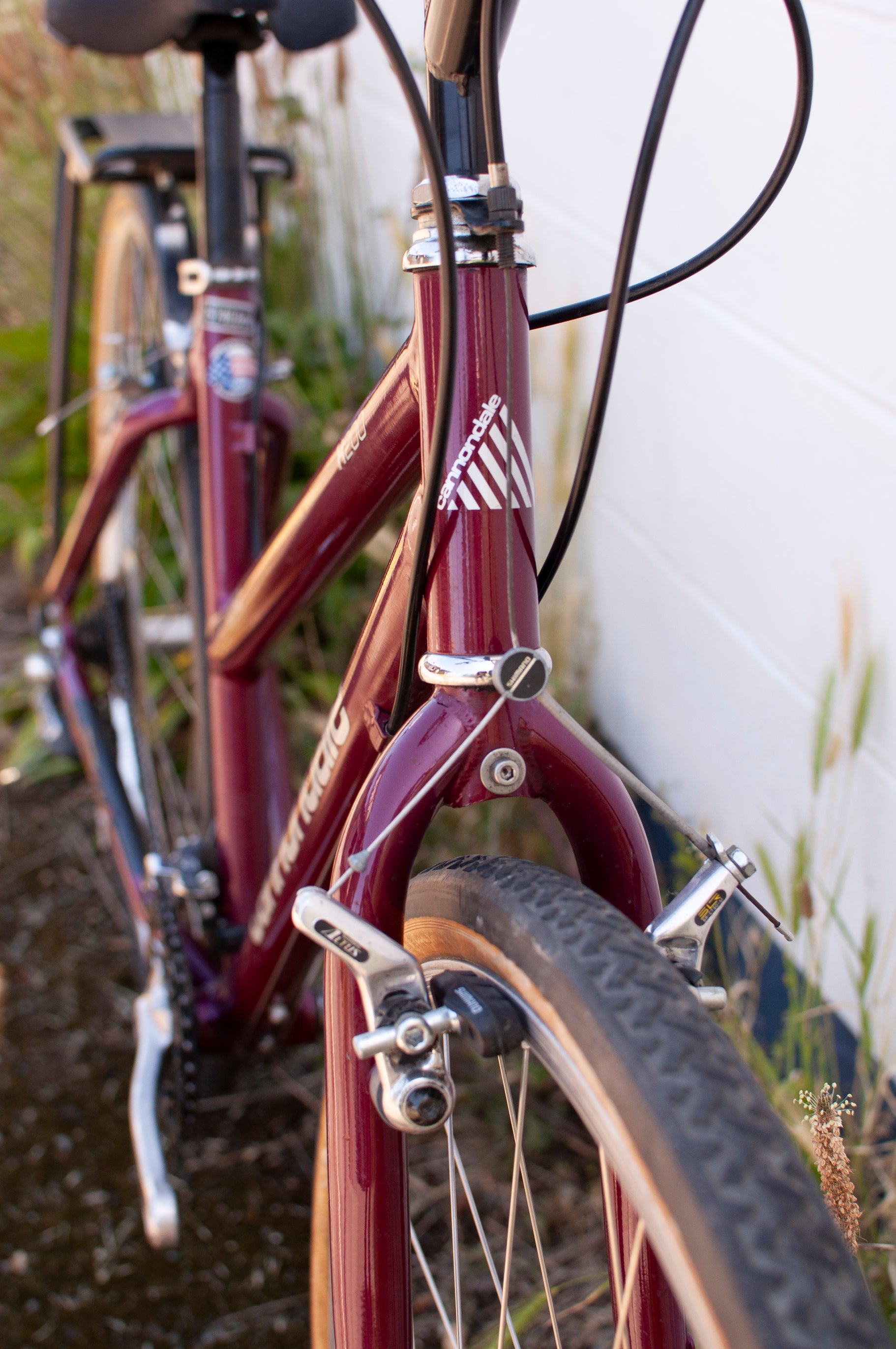 citybike cannondale Cannondale H200 Step-Thru Hybrid City & Trail Bike, Cranberry Red, 41c – Cycle & Coffee