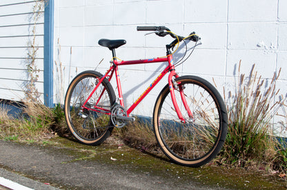 90s Diamondback DB Apex All Terrain Bike, Red, Yellow & Blue, 45cm/Small-Medium