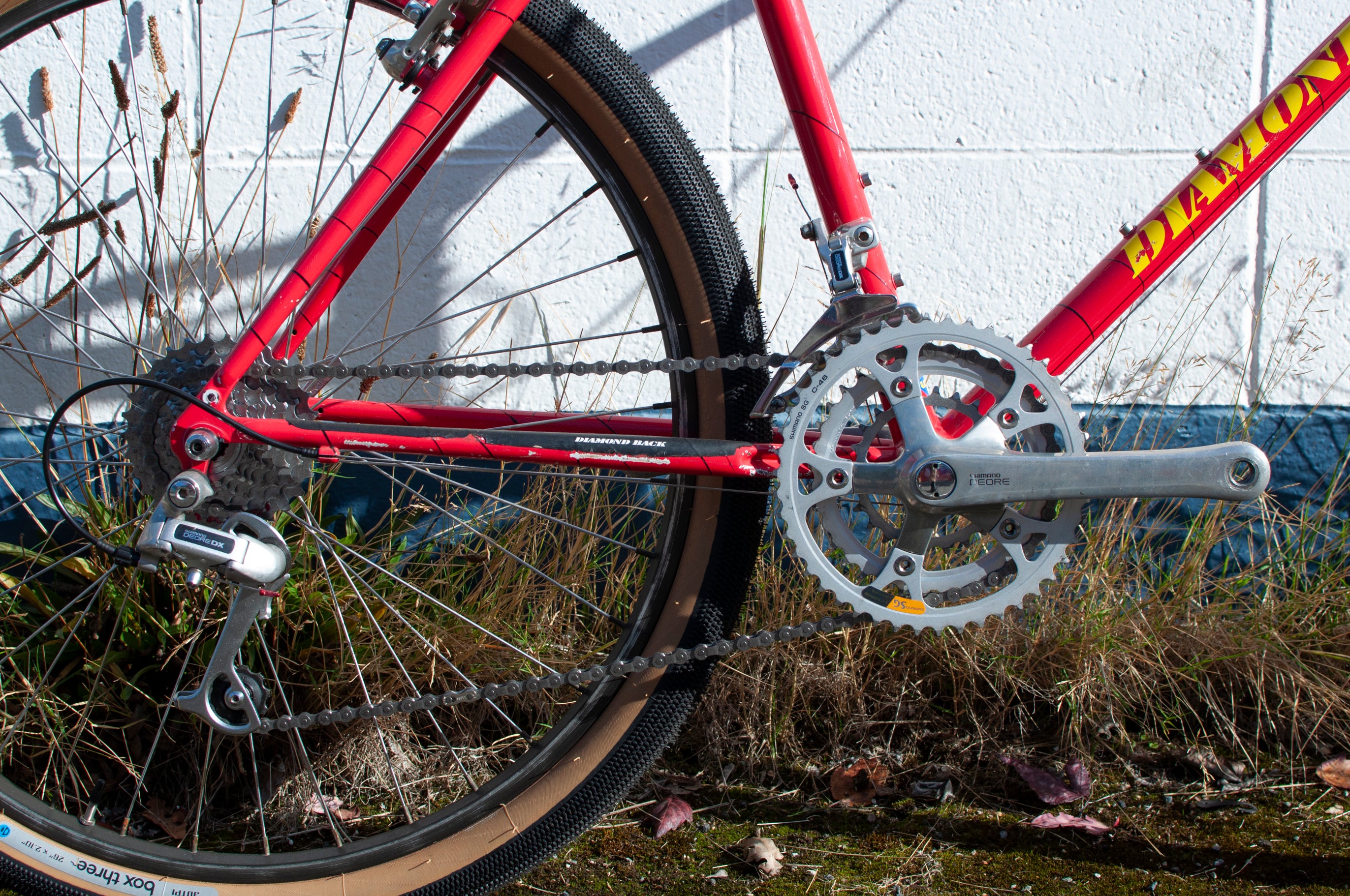 90s Diamondback DB Apex All Terrain Bike, Red, Yellow & Blue, 45cm