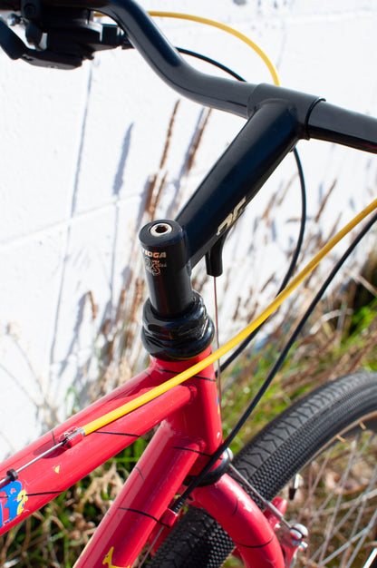 90s Diamondback DB Apex All Terrain Bike, Red, Yellow & Blue, 45cm/Small-Medium