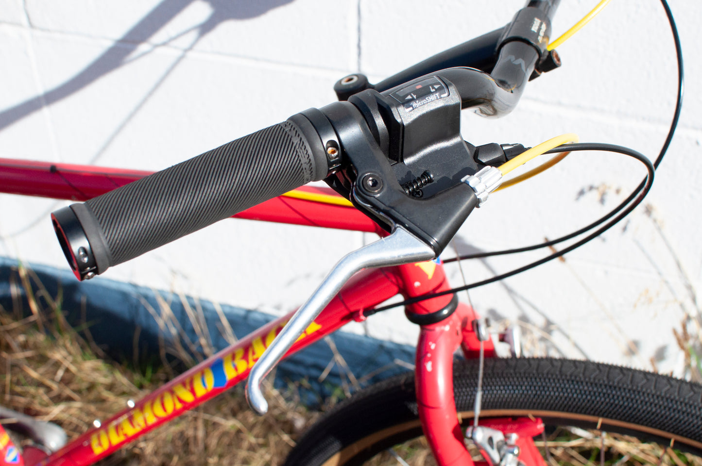 90s Diamondback DB Apex All Terrain Bike, Red, Yellow & Blue, 45cm/Small-Medium