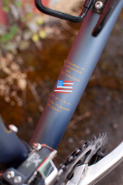 1996 Gary Fisher Zebrano All-Arounder Bike, made in USA, 38cm/XS, Blue