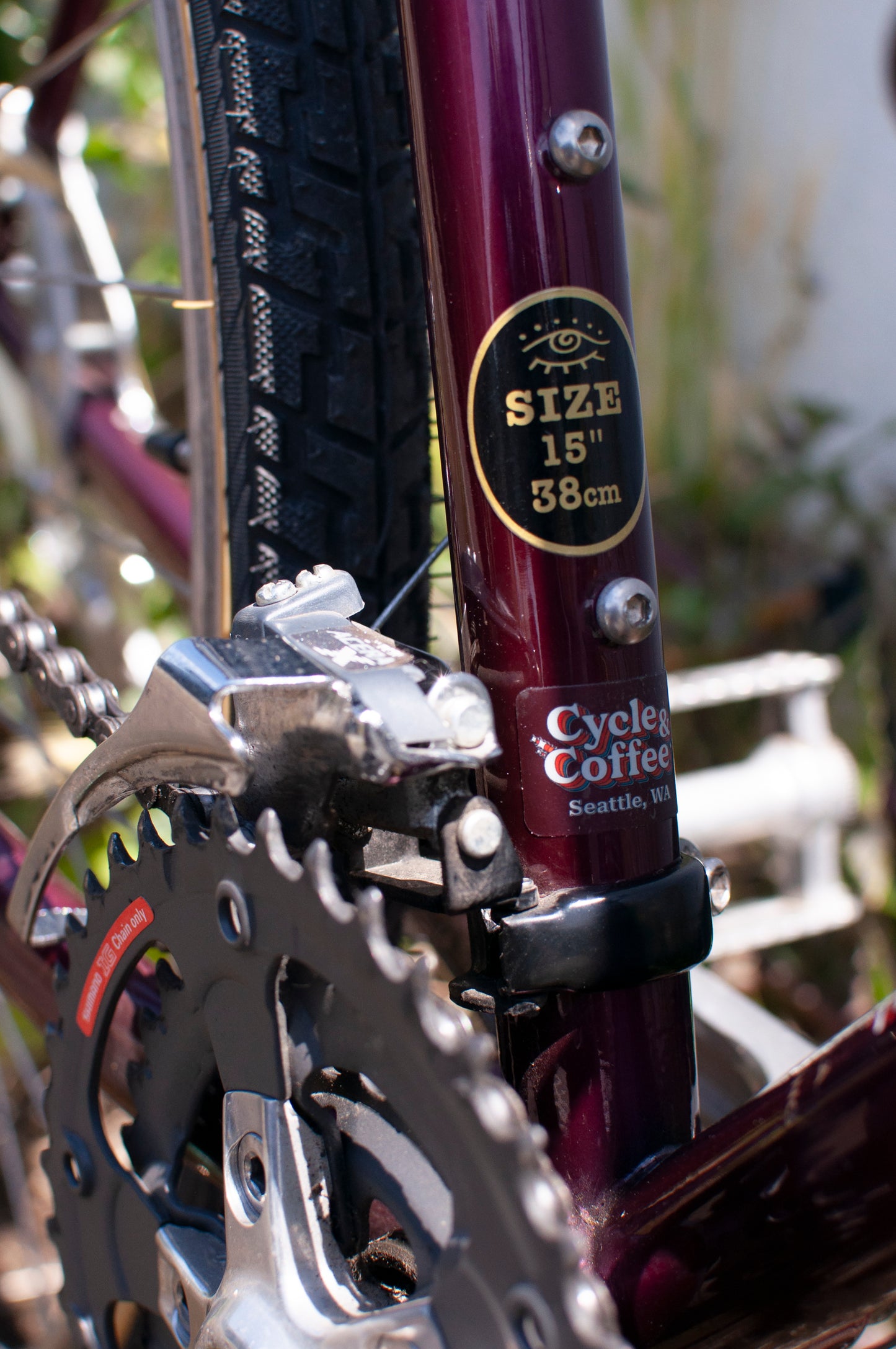 1996 Gary Fisher Zebrano All-Arounder Bike, made in USA, 38cm/XS, Dark Red