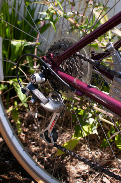 1996 Gary Fisher Zebrano All-Arounder Bike, made in USA, 38cm/XS, Dark Red