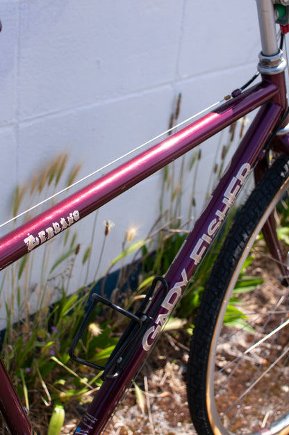 1996 Gary Fisher Zebrano All-Arounder Bike, made in USA, 38cm/XS, Dark Red